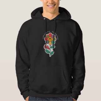 Veste À Capuche Flore fantasque "Bonne année bienvenue 2025"