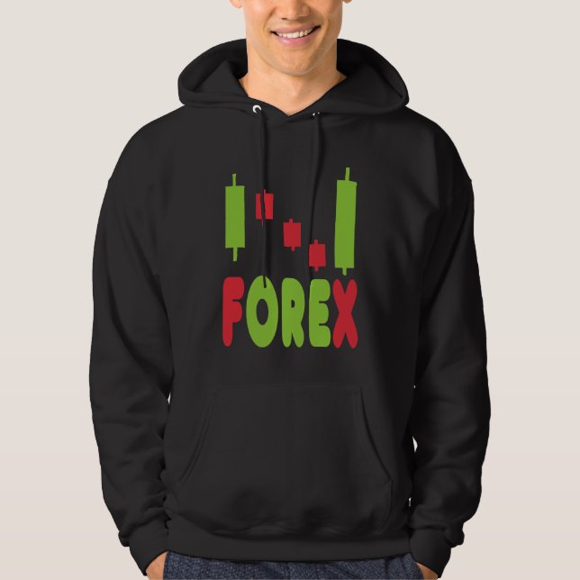 Veste À Capuche Forex FX Trading (Devant)