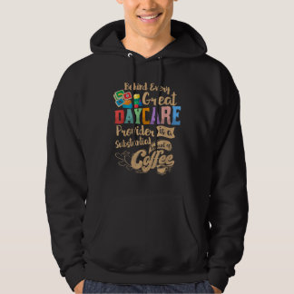 Veste À Capuche Fournisseur de garderie Enseignant Louveur de café