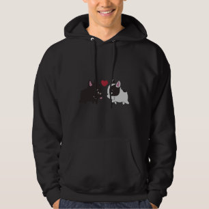 Veste À Capuche Français Noir Et Blanc Famille Française Français 