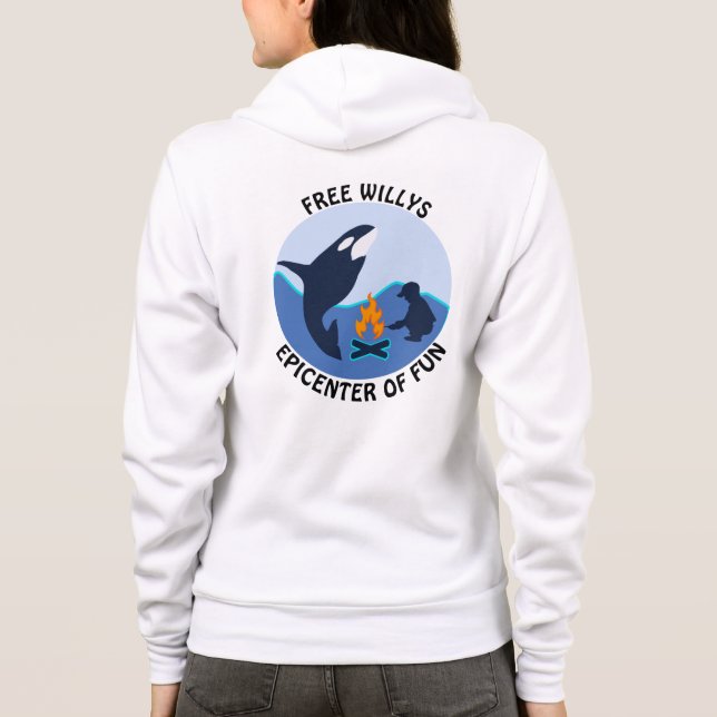 Veste À Capuche Free Willy Campfire Hoodie (Dos)