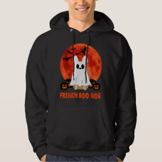 Veste À Capuche French Boo Dog Frenchie French Bulldog Boo Dogs Ha