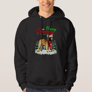 Veste À Capuche French Bulldog Christmas Lights Joyeux