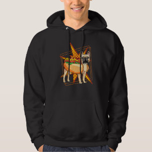 Veste À Capuche French Bulldog Retro