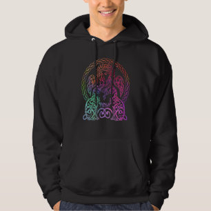 Veste À Capuche Freya Viking déesse Freyja Norse Mythologie Rainbo