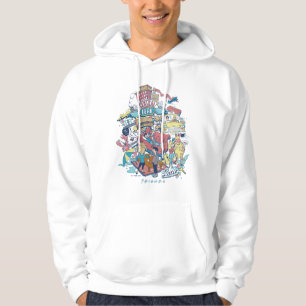 Veste À Capuche FRIENDS™ Collage de dessins animés