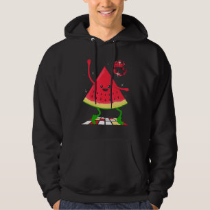 Veste À Capuche Fruits d'été rouges doux Danser Watermelon Art Pri