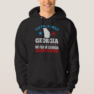 Veste À Capuche Fun Fun Fun Fun Fun About Georgia No Fun In Georgi