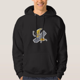 Veste À Capuche Funny Banana Surfing Hoodie – Cute Cartoon Fruit 