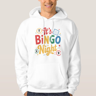 Veste À Capuche Funny Bingo Lover Design – Bingo Player Gift