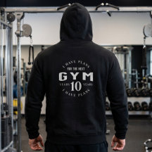 Funny Motivational Gym Hoodie for Fitness Lovers