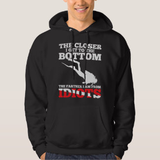 Veste À Capuche Funny Scuba Diving Flag Dive Quote Scuba Diver Gif