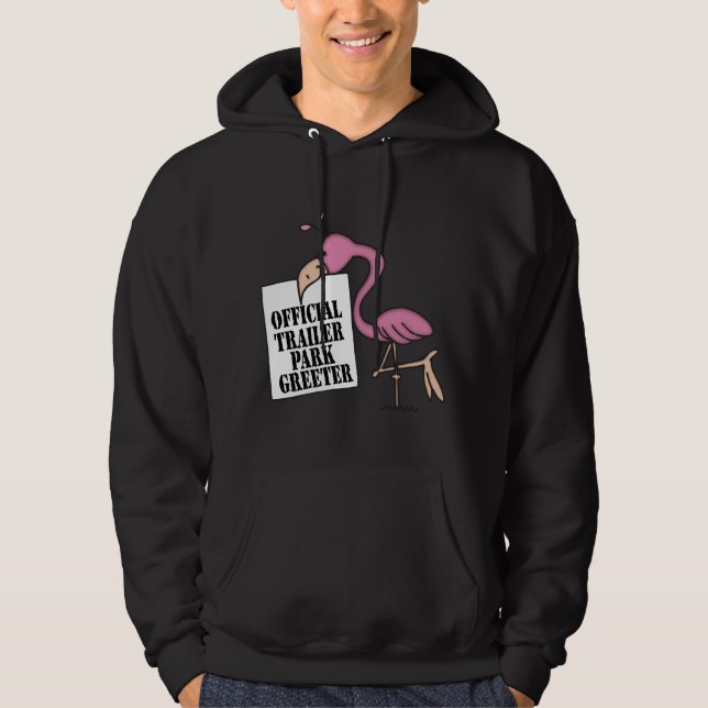 Veste À Capuche Funny Trailer Park (Devant)