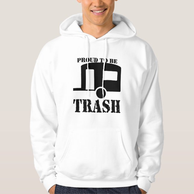 Veste À Capuche Funny Trailer Park (Devant)