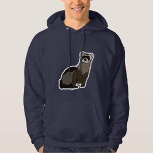Veste À Capuche Furet bleu