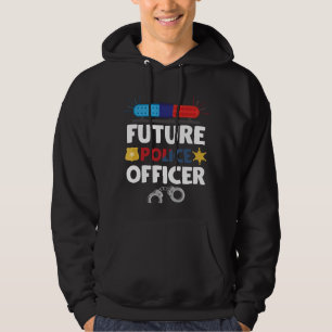 Veste À Capuche Futur policier Costume Policier Kid