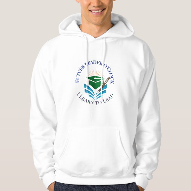 Veste À Capuche Future Leader O'Clock – Apprendre à diriger | Moti (Devant)