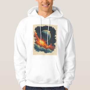 Veste À Capuche Galaxie de style rétro