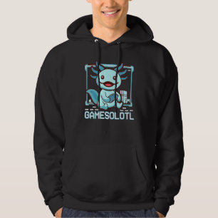 Veste À Capuche Gamesalotl Gamer Axolotl Fish Jouer Jeux Vidéo