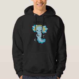 Veste À Capuche Gamesolotl Gamer Axolotl Jouer Jeux Vidéos
