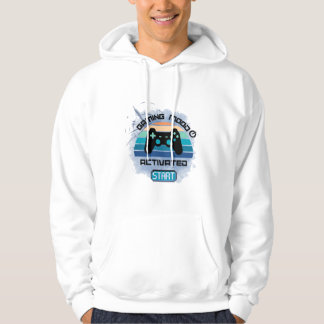 Veste À Capuche "Gaming Mood : ON - Power Up and Play T-Shirt"