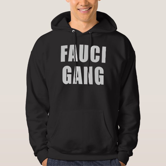 VESTE À CAPUCHE GANG FAUCI (Devant)
