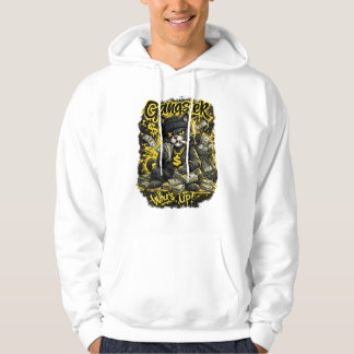 Veste À Capuche Gangster Cat Street Art T-Shirt