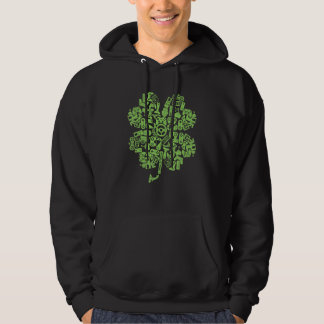 Veste À Capuche Garçons Gamer Jeu Shamrock Jour de la Saint Patric