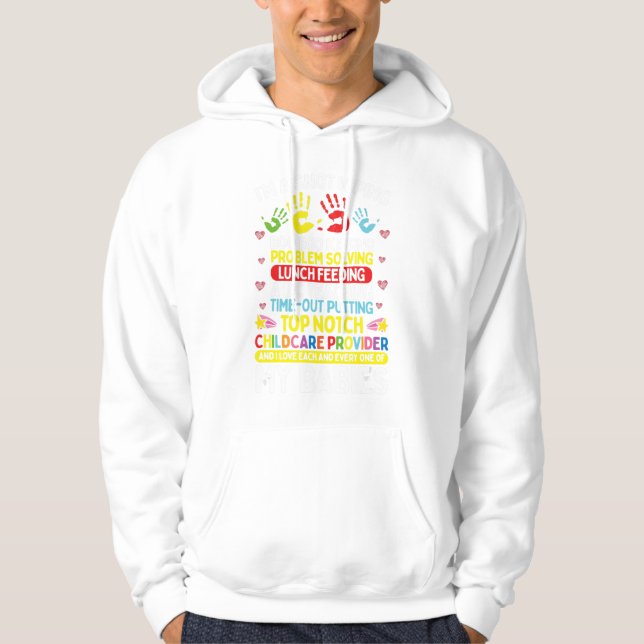 Veste À Capuche Garderie Boo Boo Kissing Care Garderie Te (Devant)