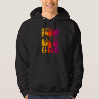 Veste À Capuche Gardez la plage propre  