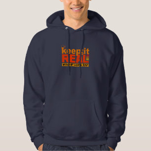 Veste À Capuche Gardez-le réel avec chemise hip hop - choisir le s
