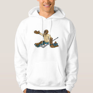 Veste À Capuche Gardien de but de hockey