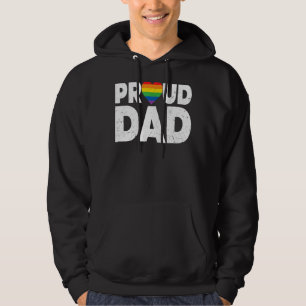 Veste À Capuche Gay pride Lgbtqia+ Fier Papa Lgbt Lgbtq Parent Pri