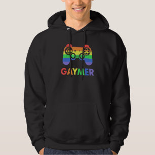 Veste À Capuche Gaymer Gay pride Lgbt Rainbow Video Game Gamer Gam