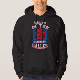 Veste À Capuche Geepa De L'Anniversaire Baller Basketball Thème An