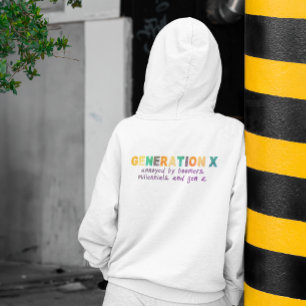 Veste À Capuche Gen X—En colère de tous