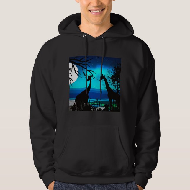Veste À Capuche Giraffes (Devant)