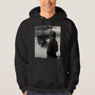 Veste À Capuche Girl with clouds