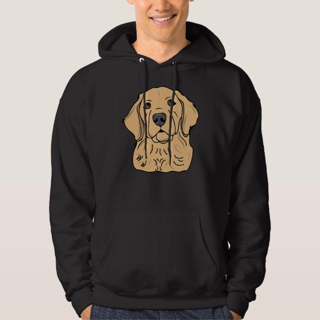 Veste À Capuche Goldie Golden Retriever 521 (Devant)