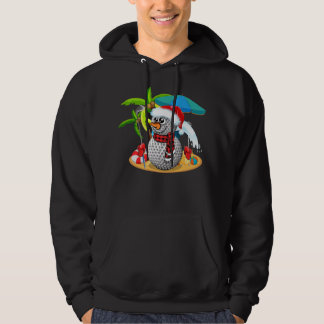 Veste À Capuche Golf Christmas in July Summer Snowman Golfer Party