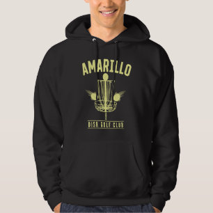 Veste À Capuche Golfeur du Amarillo Disc Golf Club Texas Disc Golf