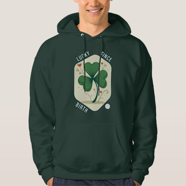 Veste À Capuche Good Luck Shamrock St Patrick’s Day - camiseta (Devant)