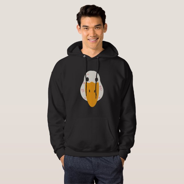 Veste À Capuche Goose With Pimples Men's Hoodie (Devant entier)