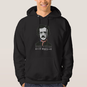 Veste À Capuche Goth Edgar Allan Poe Littéraire Quand Il Pleut I