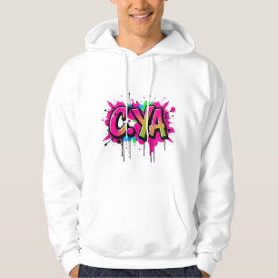 Veste À Capuche Graffiti street art