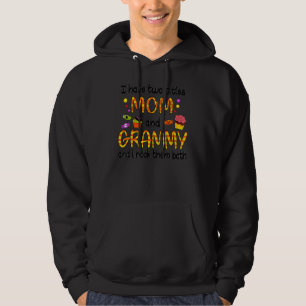 Veste À Capuche Grand-Mère J'Ai Deux Titre Maman Et Grammy