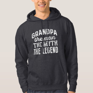 Veste À Capuche Grand-Père L'Homme Le Mythe La Légende