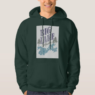 Veste À Capuche Grand sweatshirt ou T-shirt de l'Alaska de lac