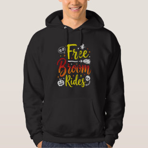 Veste À Capuche Graphisme de sorcière de balades en balai gratuite