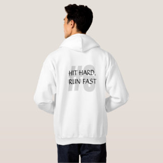 Veste À Capuche Gras Cricket Joueur Bat à bascule - Design sportif